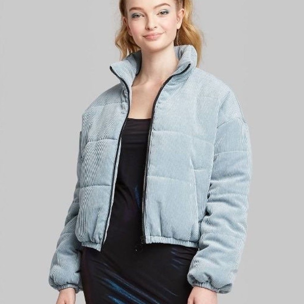 Wild Fable Corduroy Puffer Jacket